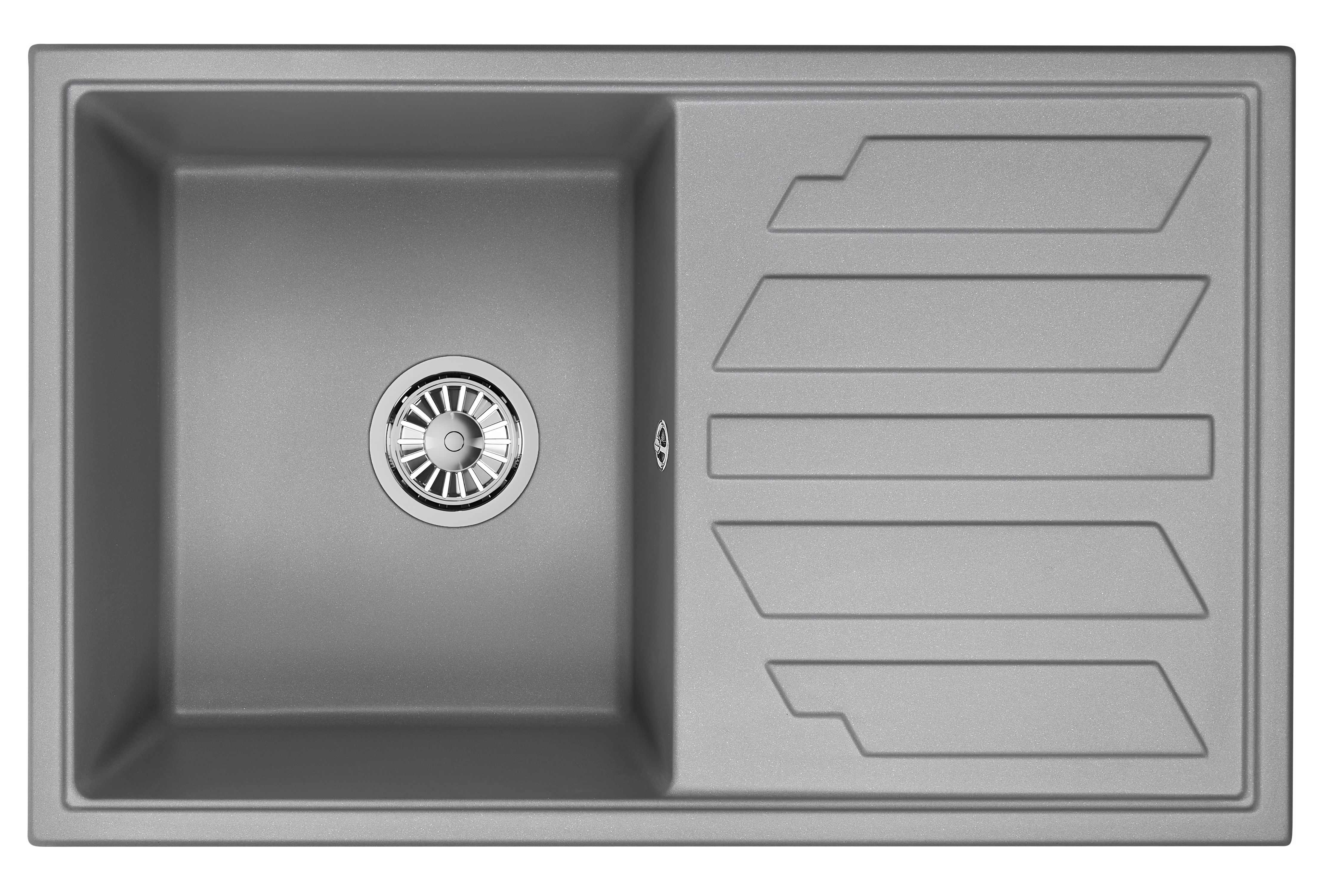 8002, АЛЮМИНИУМ, кухонная мойка, кварц